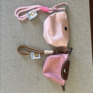Pink and Tan Kids Coin Pouches